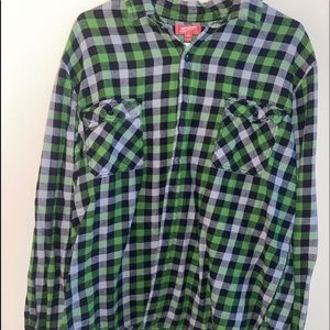 Green Arizona Flannel